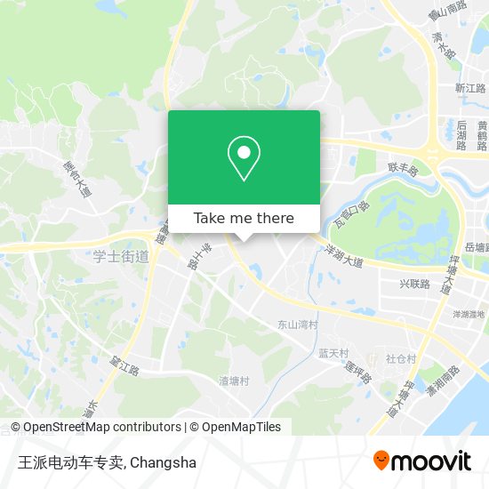 王派电动车专卖 map