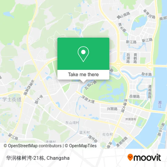 华润橡树湾-21栋 map