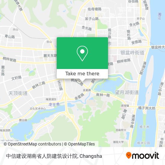 中信建设湖南省人防建筑设计院 map