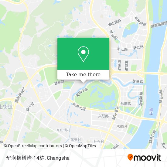 华润橡树湾-14栋 map
