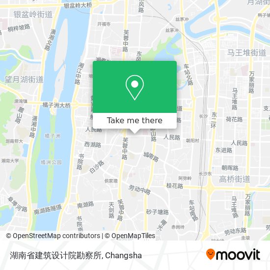 湖南省建筑设计院勘察所 map