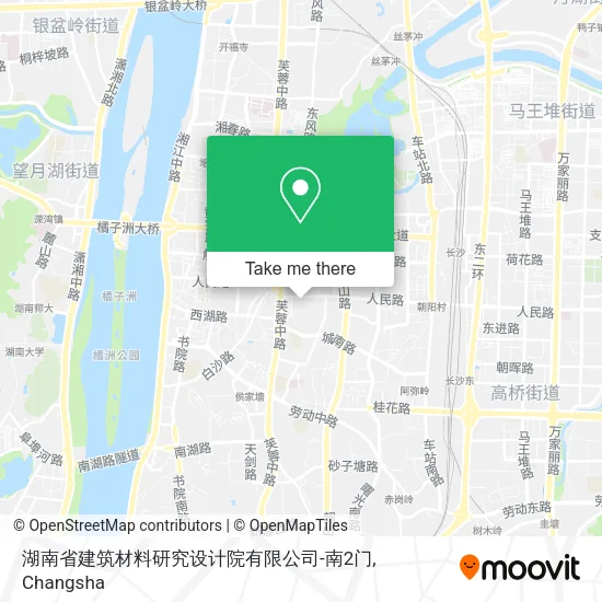 湖南省建筑材料研究设计院有限公司-南2门 map