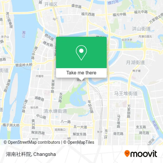 湖南社科院 map