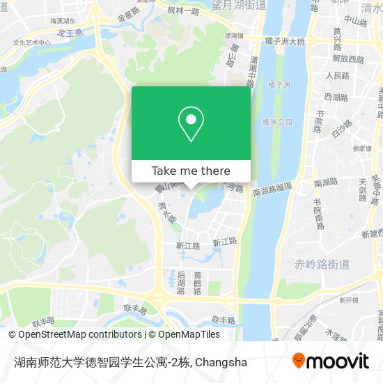 湖南师范大学德智园学生公寓-2栋 map