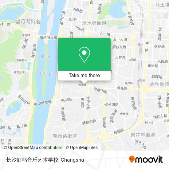 长沙虹鸣音乐艺术学校 map