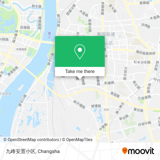 九峰安置小区 map