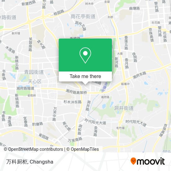 万科厨柜 map
