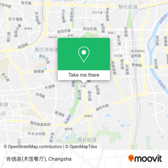 肯德基(木莲餐厅) map