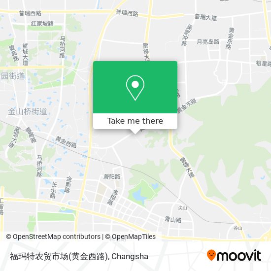福玛特农贸市场(黄金西路) map