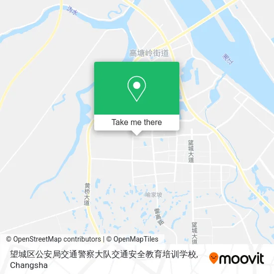 望城区公安局交通警察大队交通安全教育培训学校 map