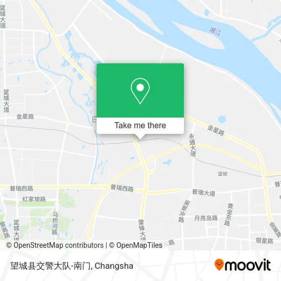 望城县交警大队-南门 map