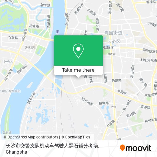 长沙市交警支队机动车驾驶人黑石铺分考场 map