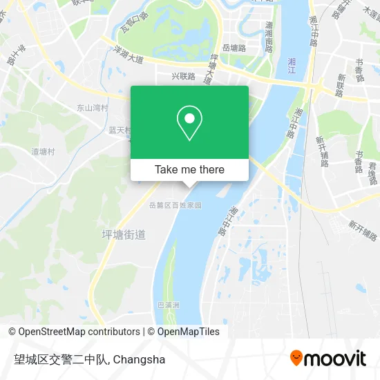 望城区交警二中队 map