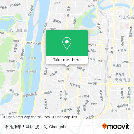君逸康年大酒店-洗手间 map