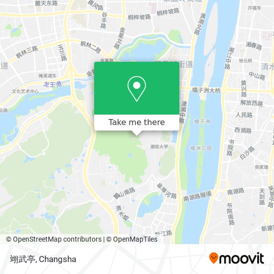 翊武亭 map