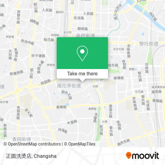 正圆洗烫店 map