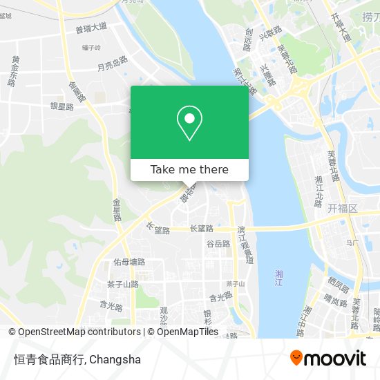 恒青食品商行 map