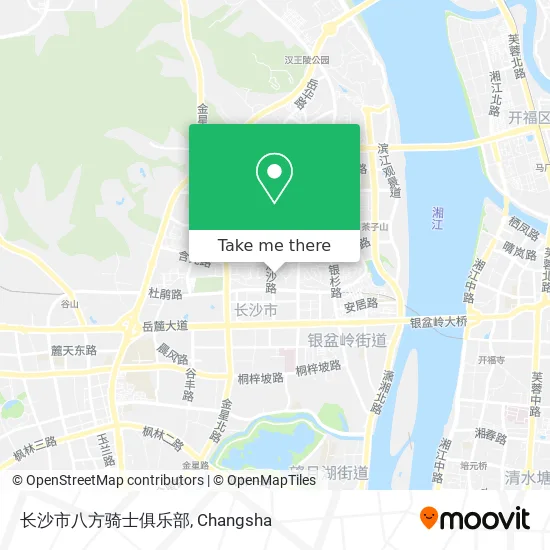 长沙市八方骑士俱乐部 map