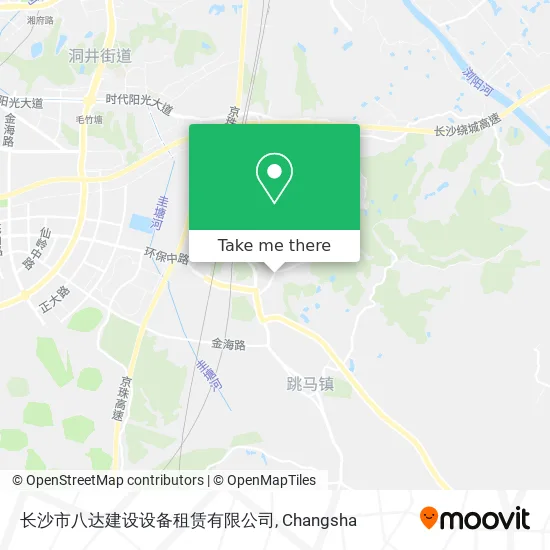 长沙市八达建设设备租赁有限公司 map
