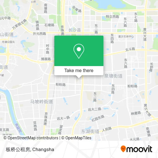 板桥公租房 map