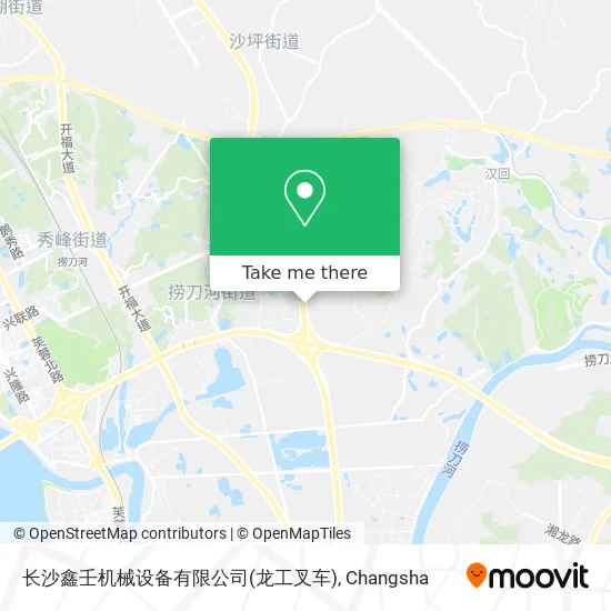 长沙鑫壬机械设备有限公司(龙工叉车) map
