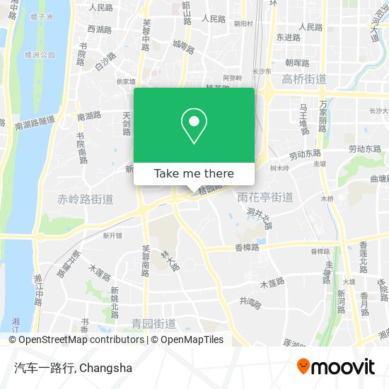 汽车一路行 map