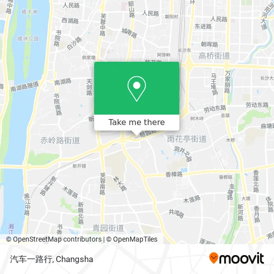 汽车一路行 map