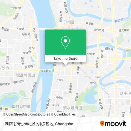 湖南省青少年击剑训练基地 map