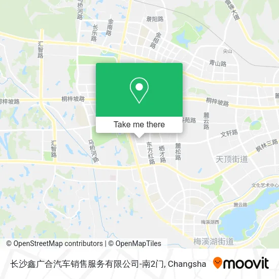 长沙鑫广合汽车销售服务有限公司-南2门 map