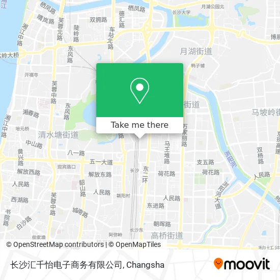 长沙汇千怡电子商务有限公司 map