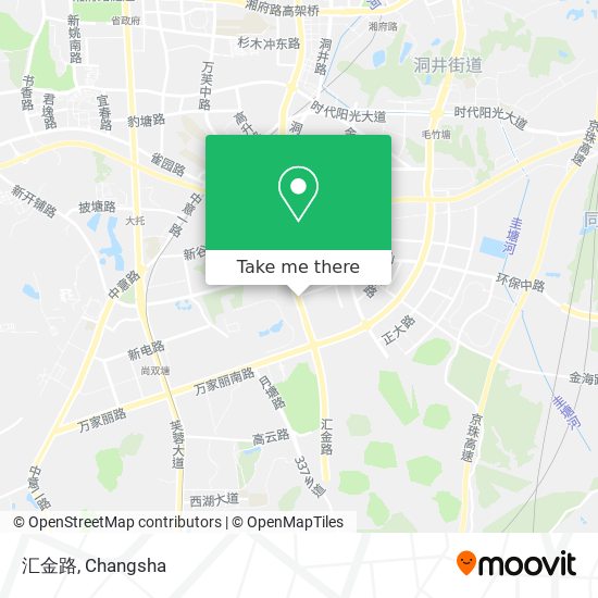 汇金路 map