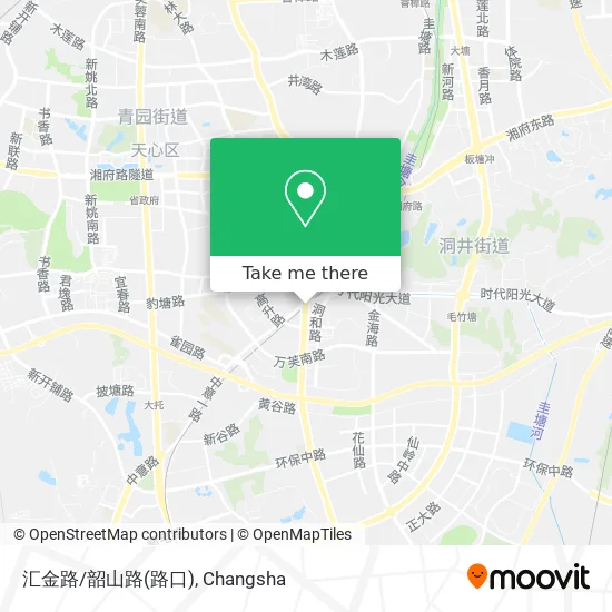 汇金路/韶山路(路口) map
