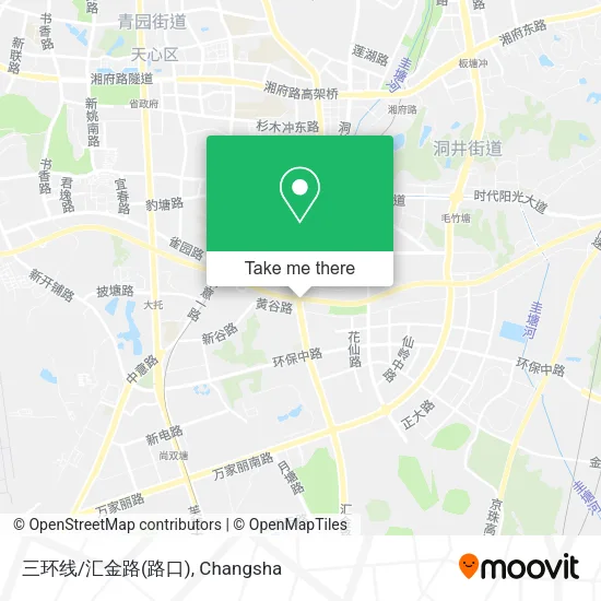 三环线/汇金路(路口) map