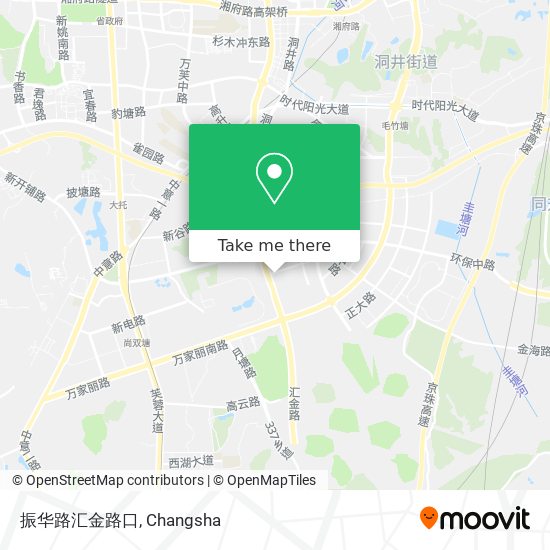 振华路汇金路口 map