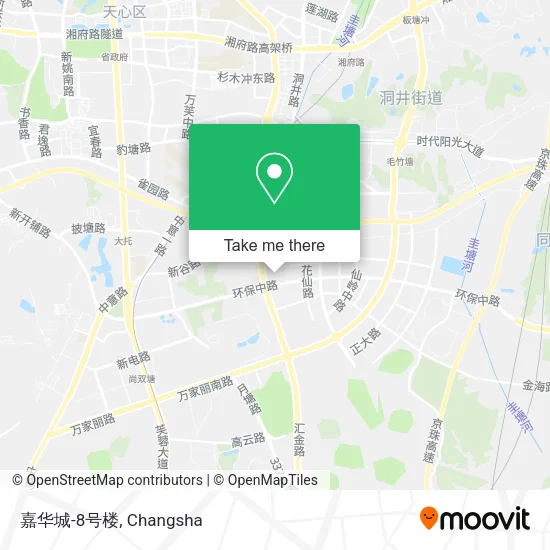 嘉华城-8号楼 map
