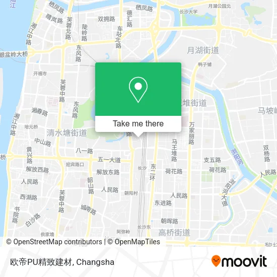 欧帝PU精致建材 map