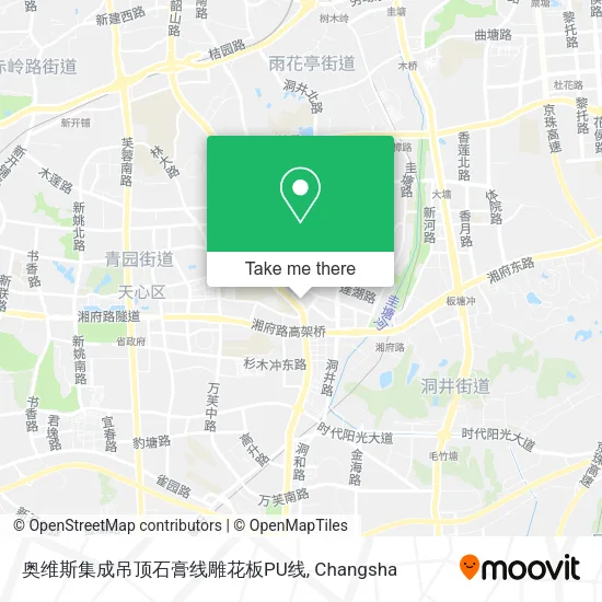 奥维斯集成吊顶石膏线雕花板PU线 map