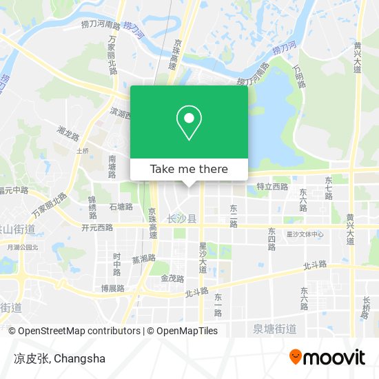 凉皮张 map