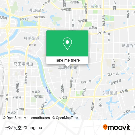 张家祠堂 map