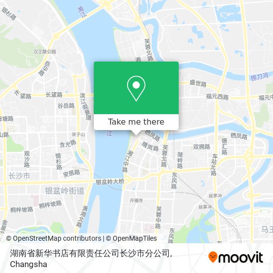 湖南省新华书店有限责任公司长沙市分公司 map