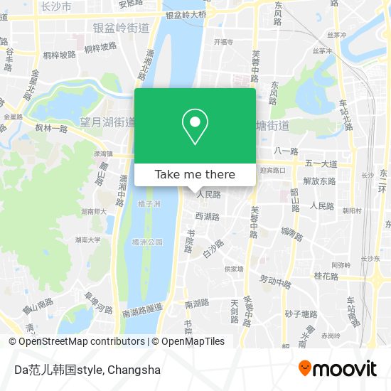 Da范儿韩国style map