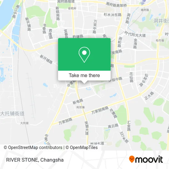 RIVER STONE map