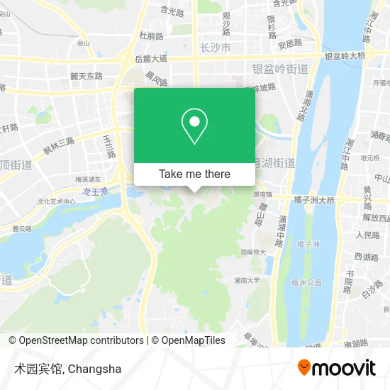 术园宾馆 map