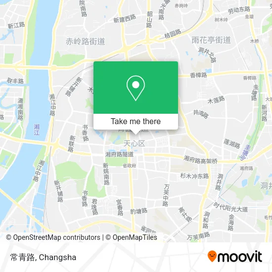 常青路 map