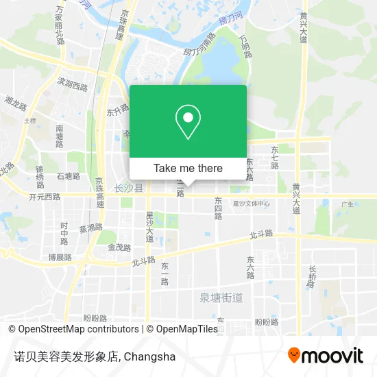 诺贝美容美发形象店 map