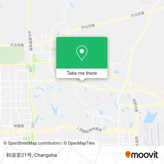 和谐里21号 map