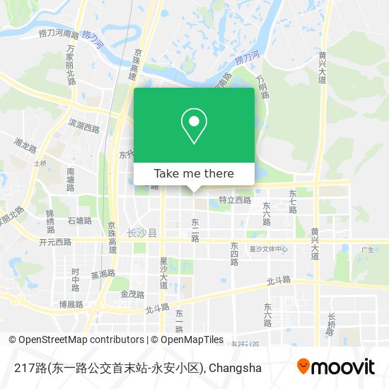 217路(东一路公交首末站-永安小区) map