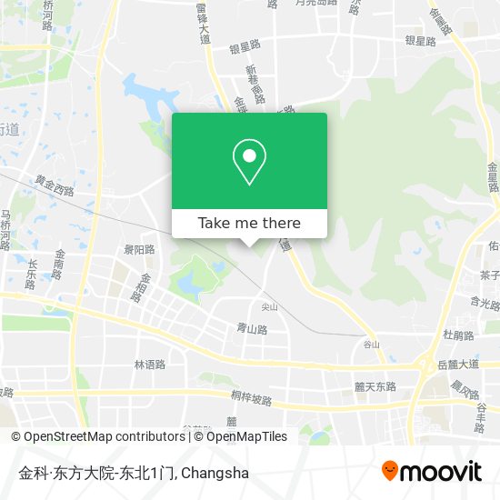 金科·东方大院-东北1门 map