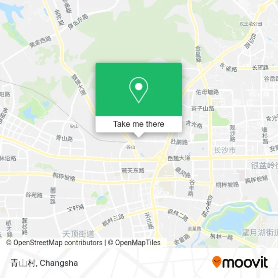 青山村 map