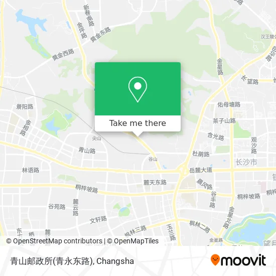 青山邮政所(青永东路) map